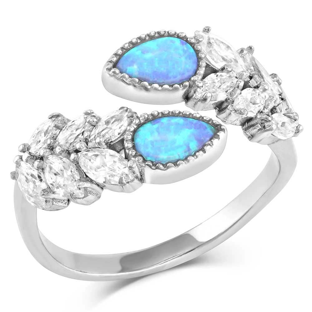 image of Mystic Falls Opal Crystal Ring