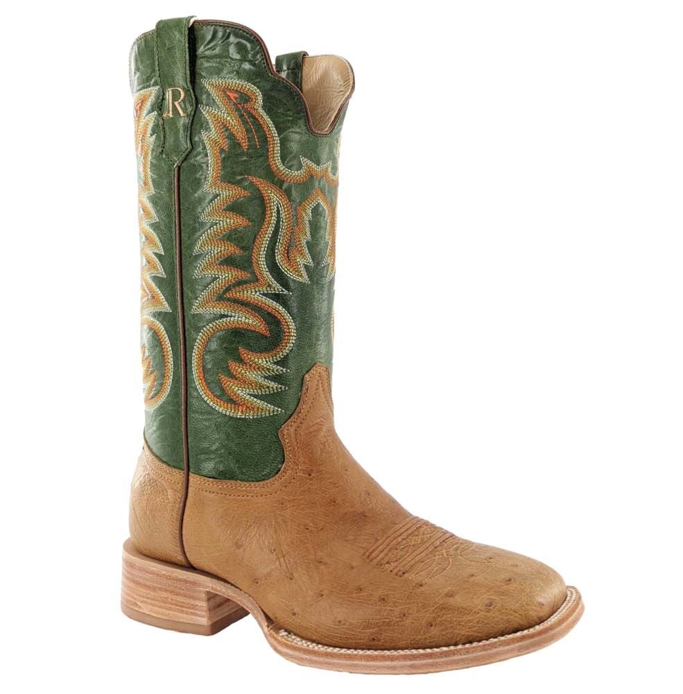image of Men's Smooth Ostrich Boot