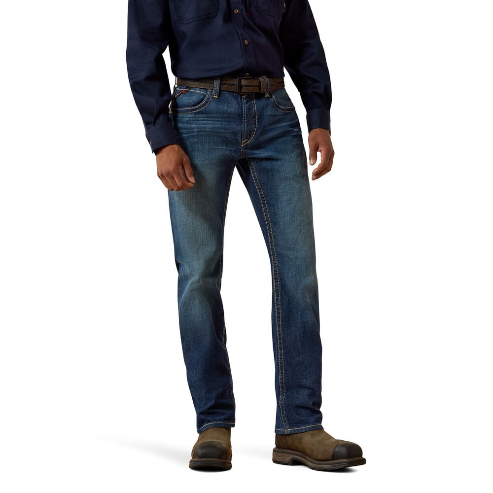 image of Men's FR M5 Straight DuraStretch Truckee Stackable Straight Leg Jean
