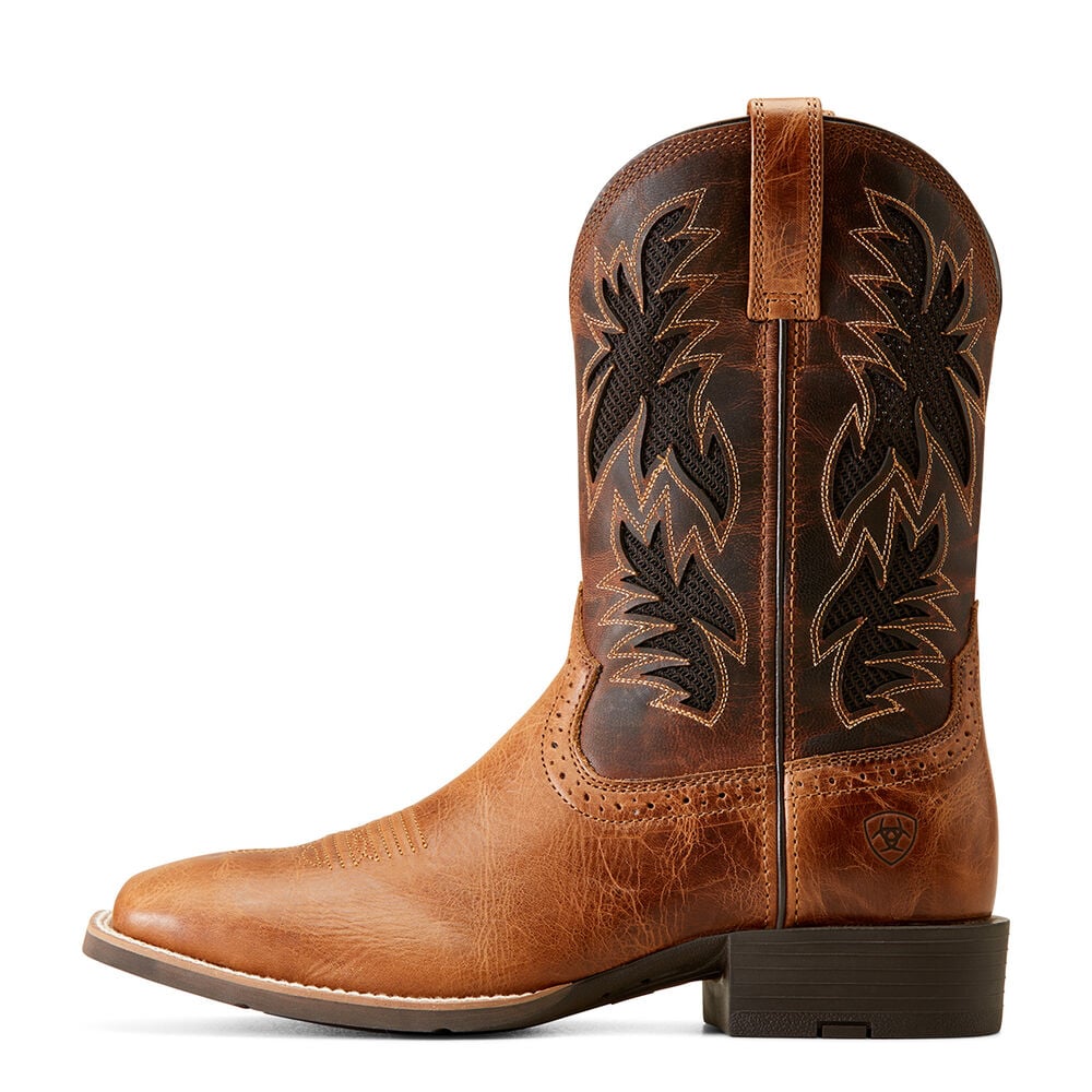 image of Men's Dark Tan Sport Cool VentTEK Western Boot