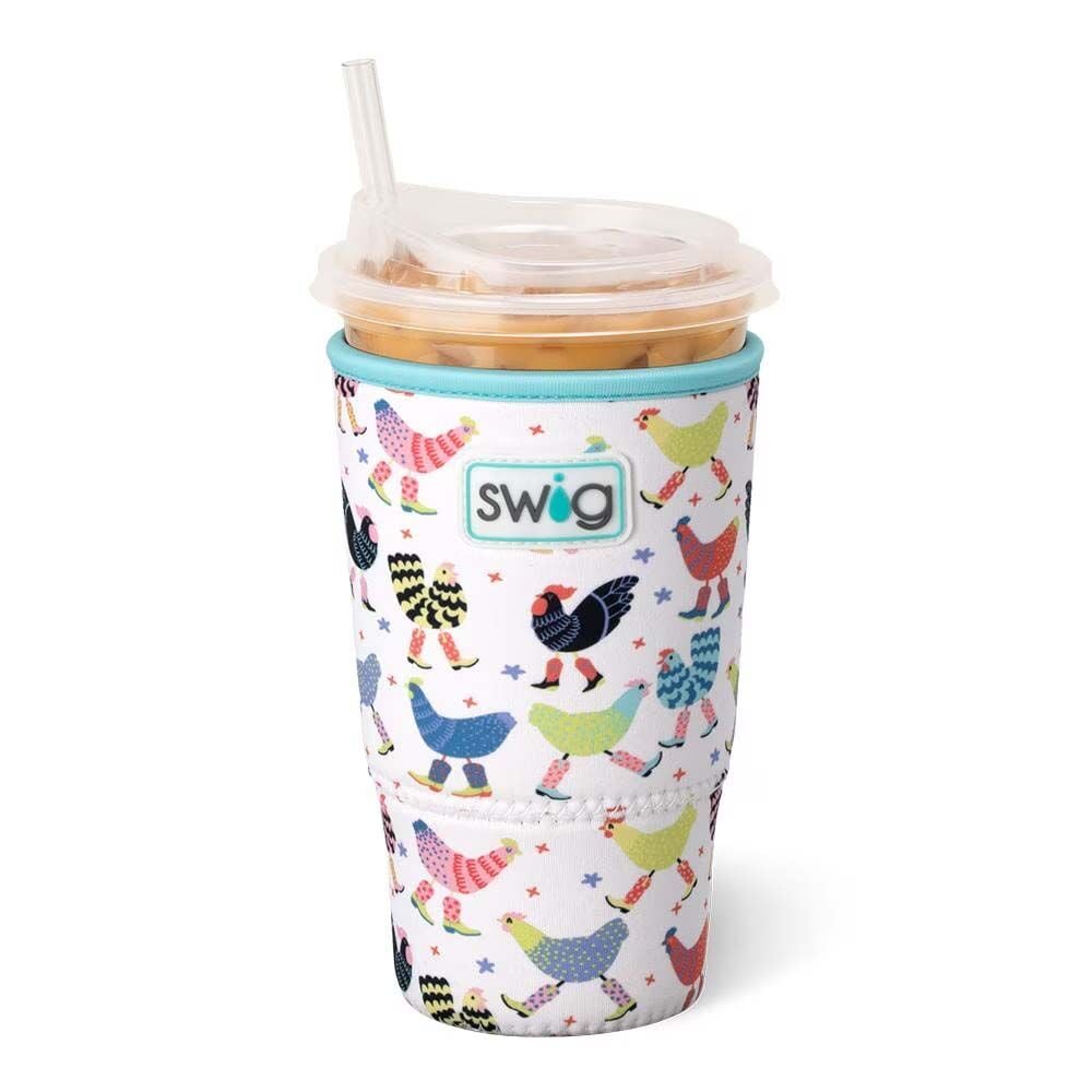 image of Funky Chicken Iced Cup Coolie, Large