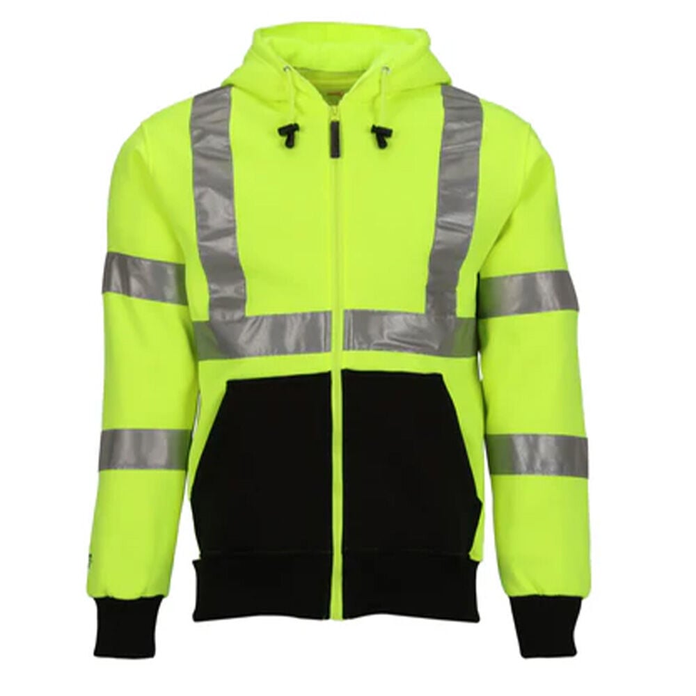 image of Job Sight Hi-Vis Zip-Up Hoodie