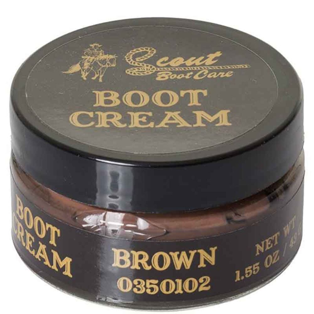 image of Brown Cream Boot Polish