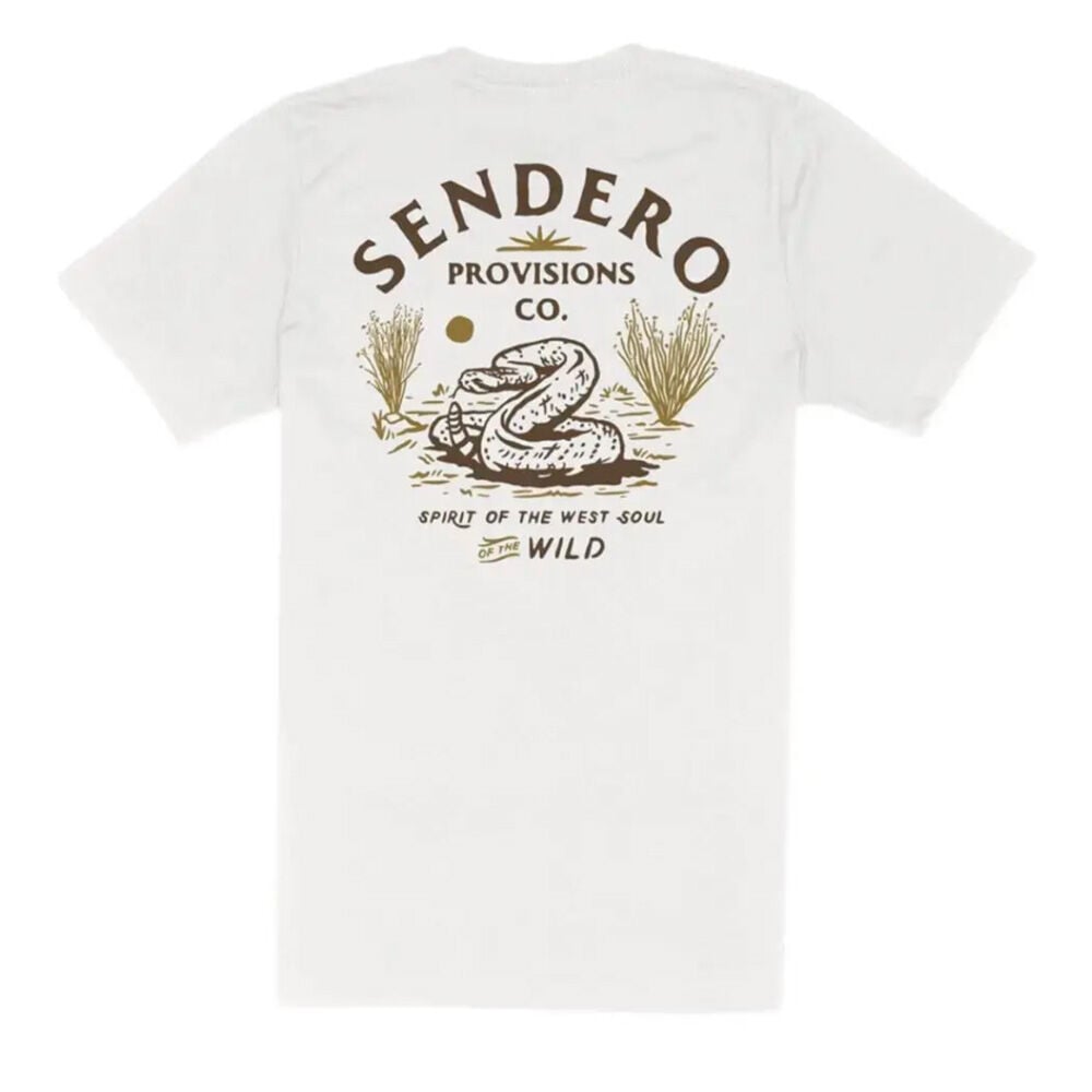 image of Sendero Provisions Co. Men's T-Shirt- Diamondback