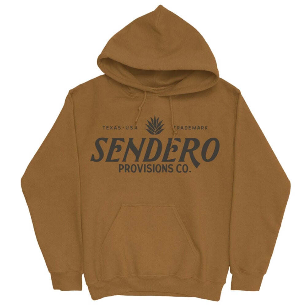 image of Sendero Provisions Co. Men's Hoodie- Logo