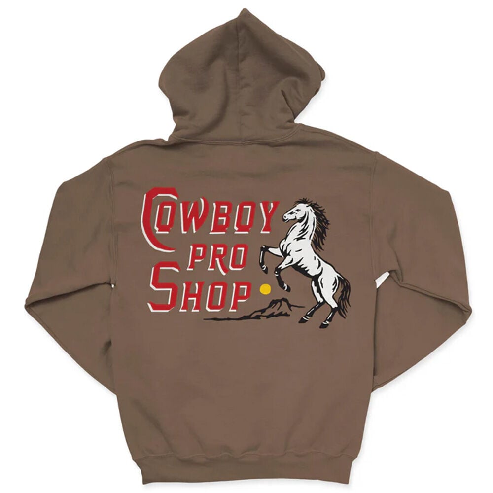 image of Men's Cowboy Pro Shop Hoodie, Light Brown
