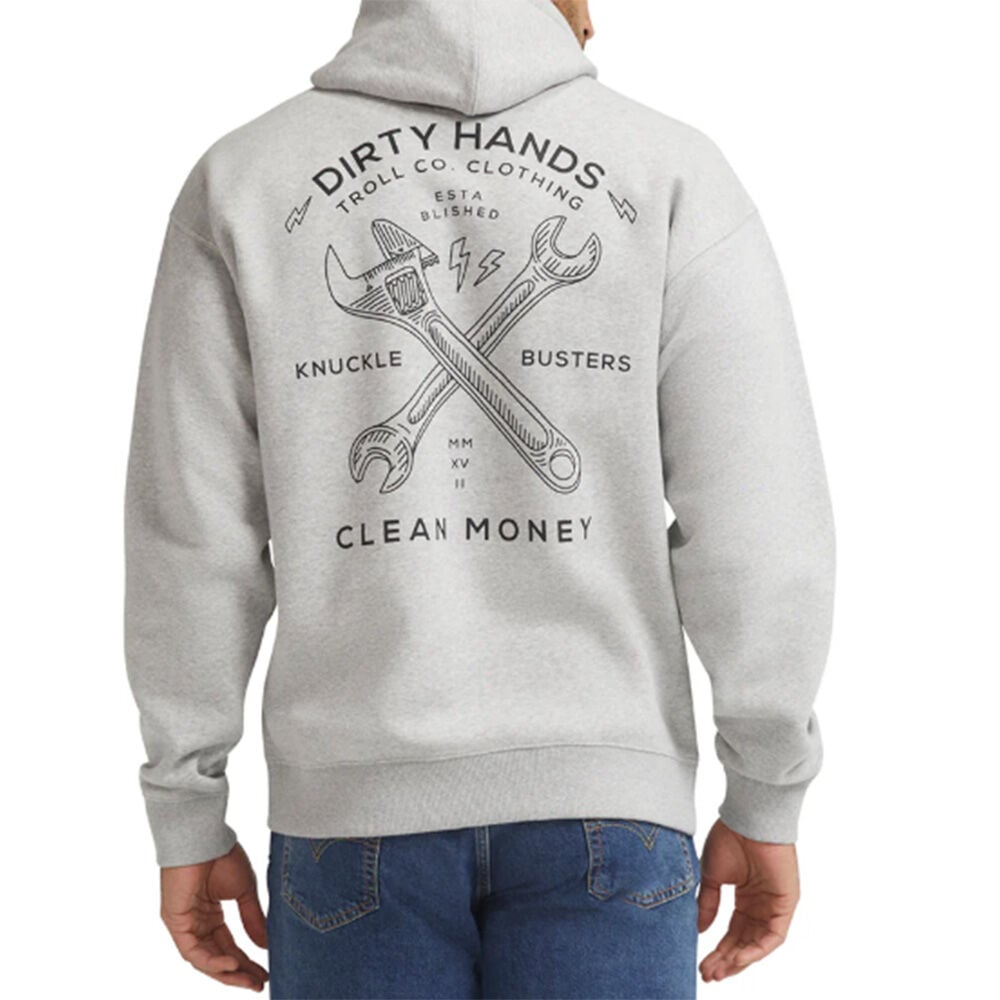 image of Men's DHCM Twisting Wrenches Hoodie- Nickel