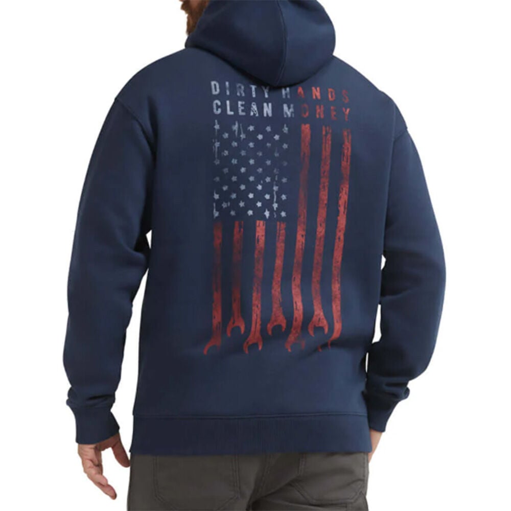 image of Men's DHCM Flagship Hoodie- Navy