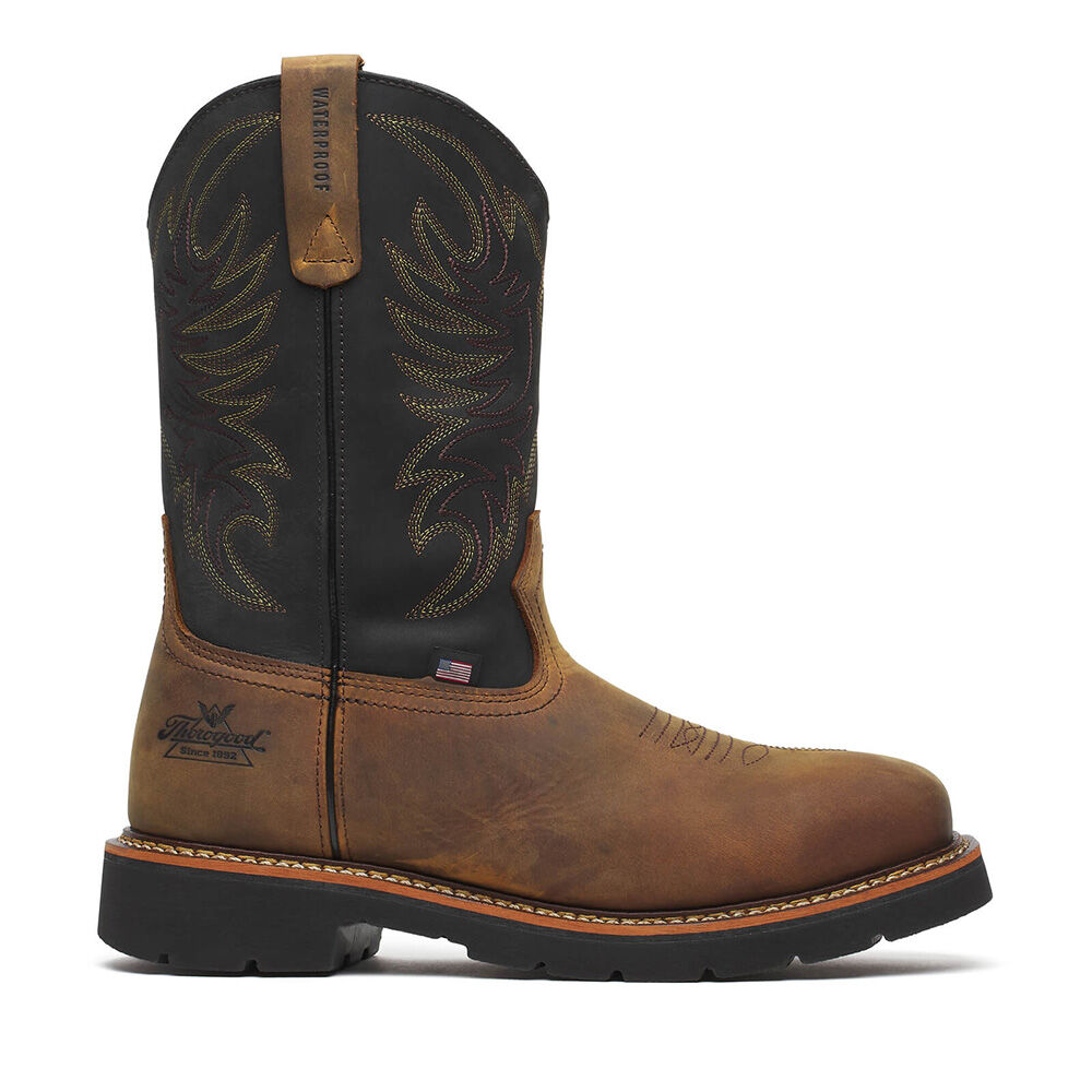 image of Men's 11 in Waterproof Square Toe Wellington Boot