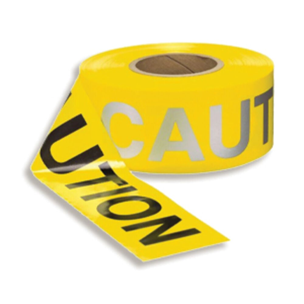 Barricade Tape and Reflectors