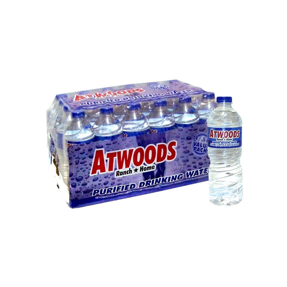 image of Purified Water, 16.9 fl oz, 24 count