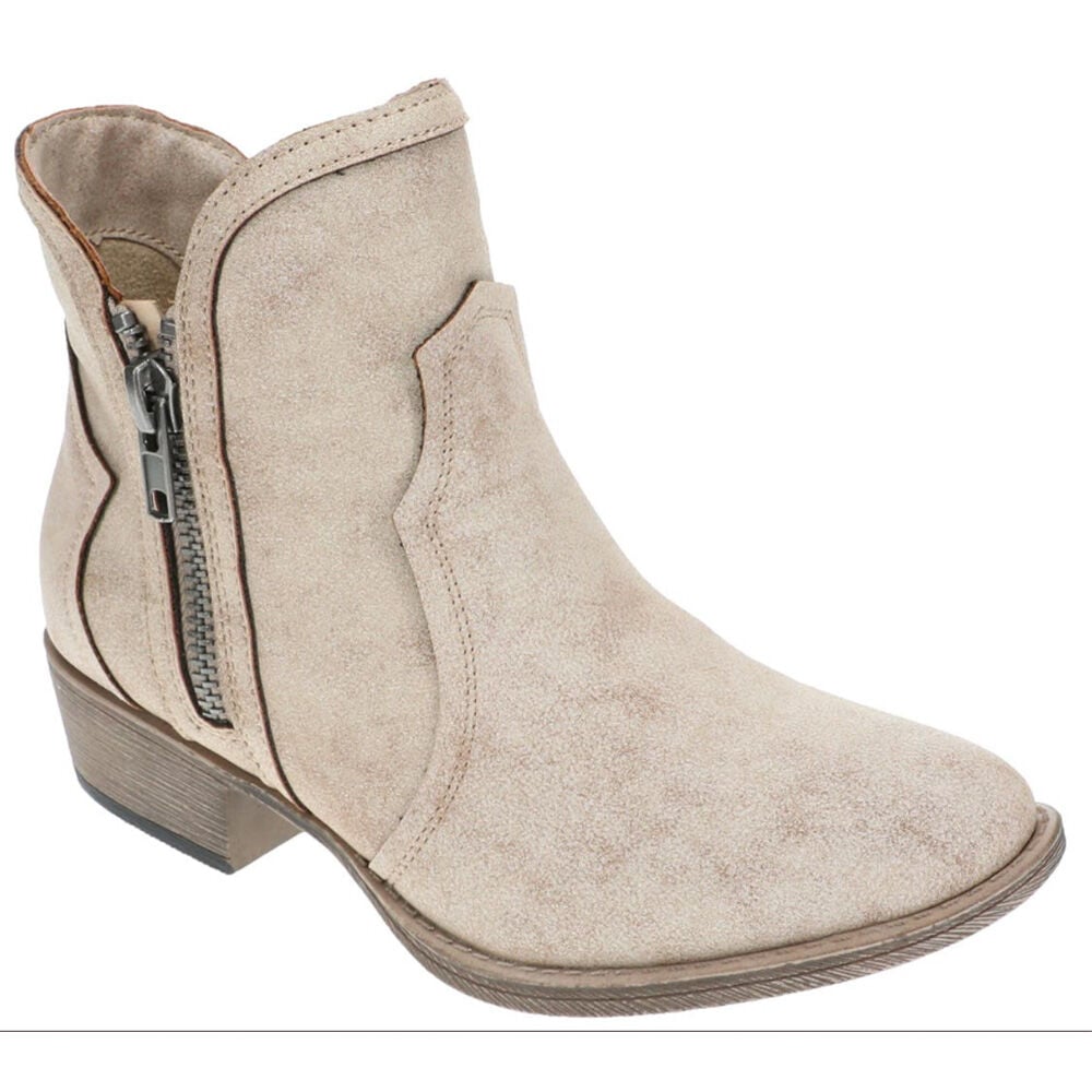 image of Women's Evie Western Bootie- Nude