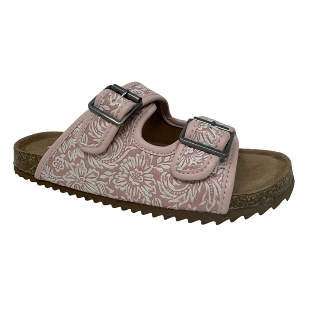 image of Women's Berry Tooled Sandals- Blush