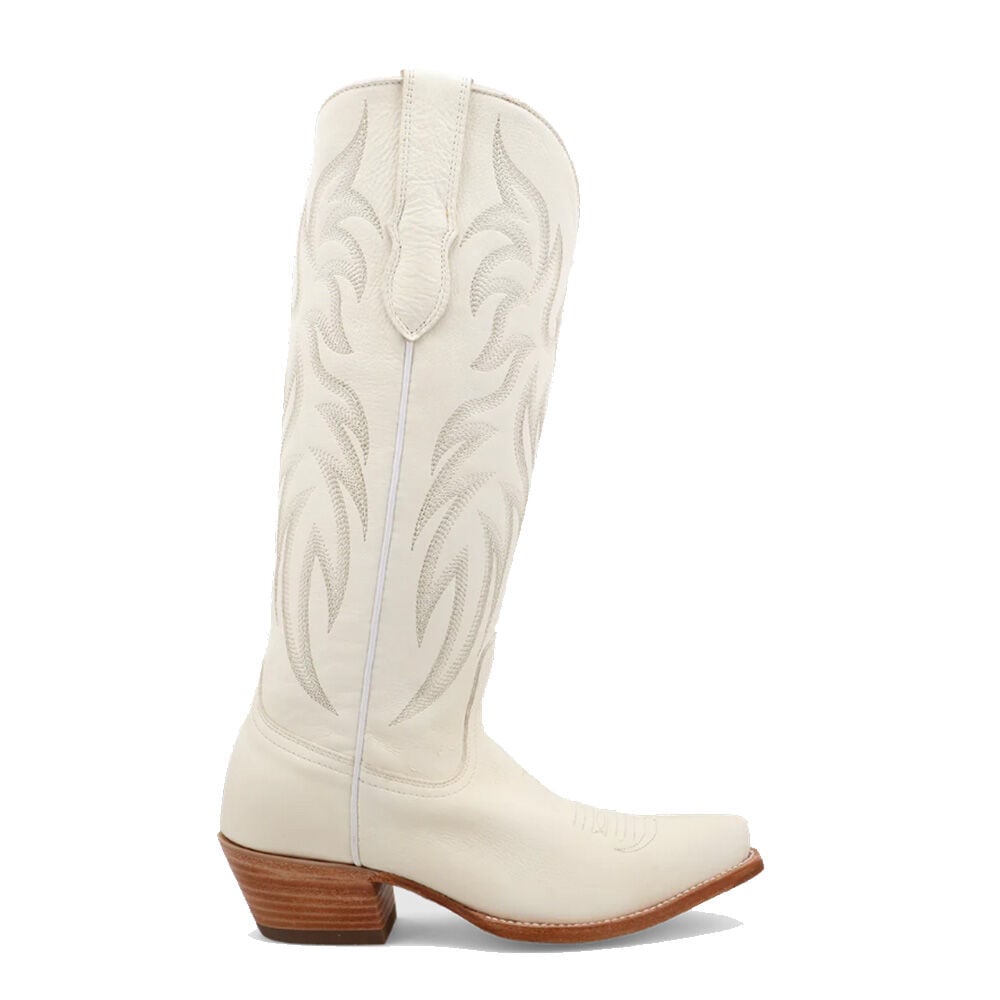 image of Women's 15 in Western Boot- Pearl, Ivory