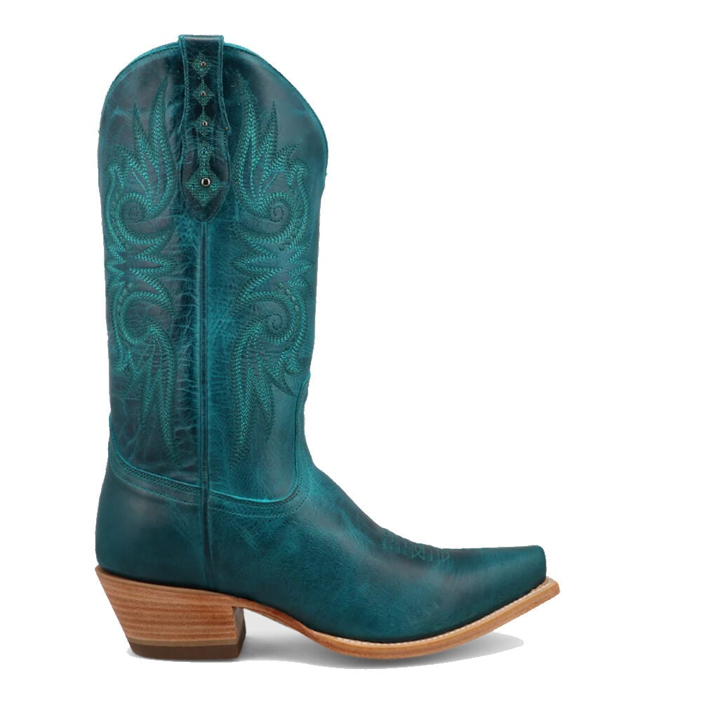 image of Women's 12 in Western Boot- Paradise, Laguna Blue