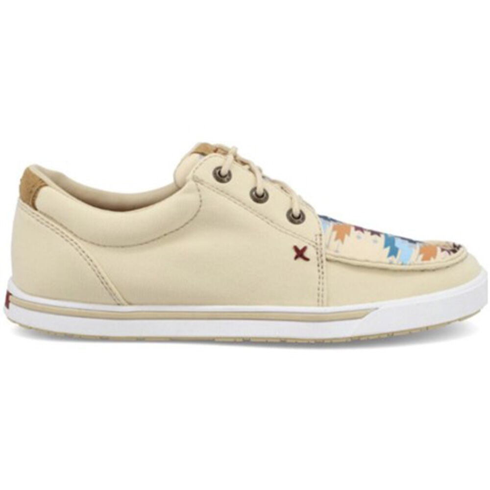 image of Women's Moc Toe Kicks Shoes- Wheat