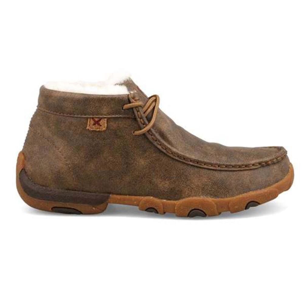 image of Women's Chukka Driving Moc, Shearling Lined