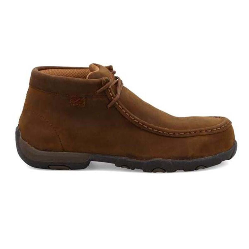 image of Women's Work Chukka Driving Moc- Distressed Saddle