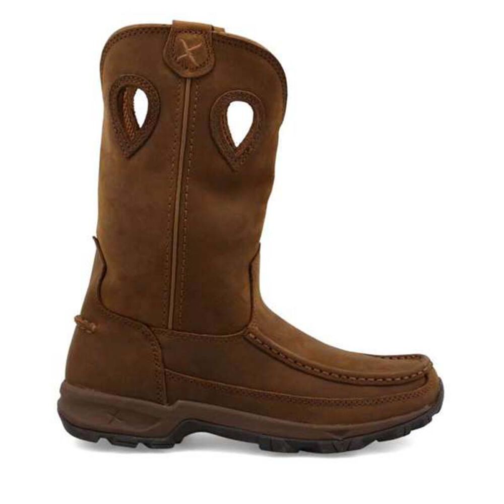 image of Women's 10 in. Pull-on Hiker Boot- Distressed Saddle