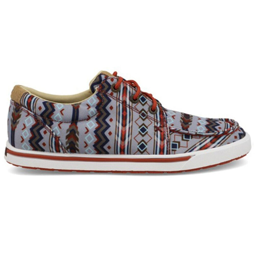 image of Women's Hooey Loper Shoes- Gray Multi