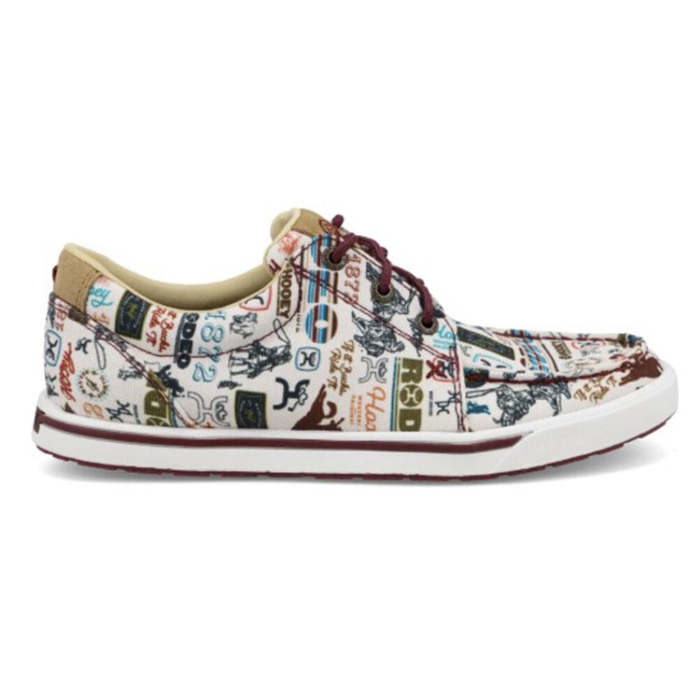 image of Women's Hooey Loper Shoes- Almond/Multi