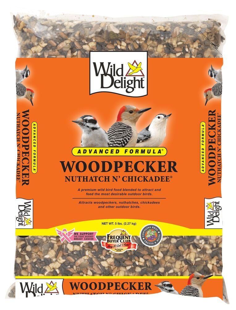 image of Woodpecker Nuthatch Chickadee Food, 5 lb