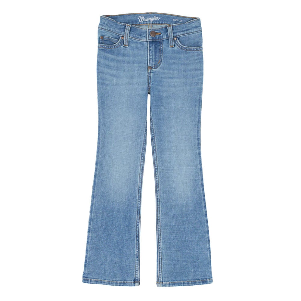 image of Girl's Retro Serenity Low Rise Bootcut Jeans