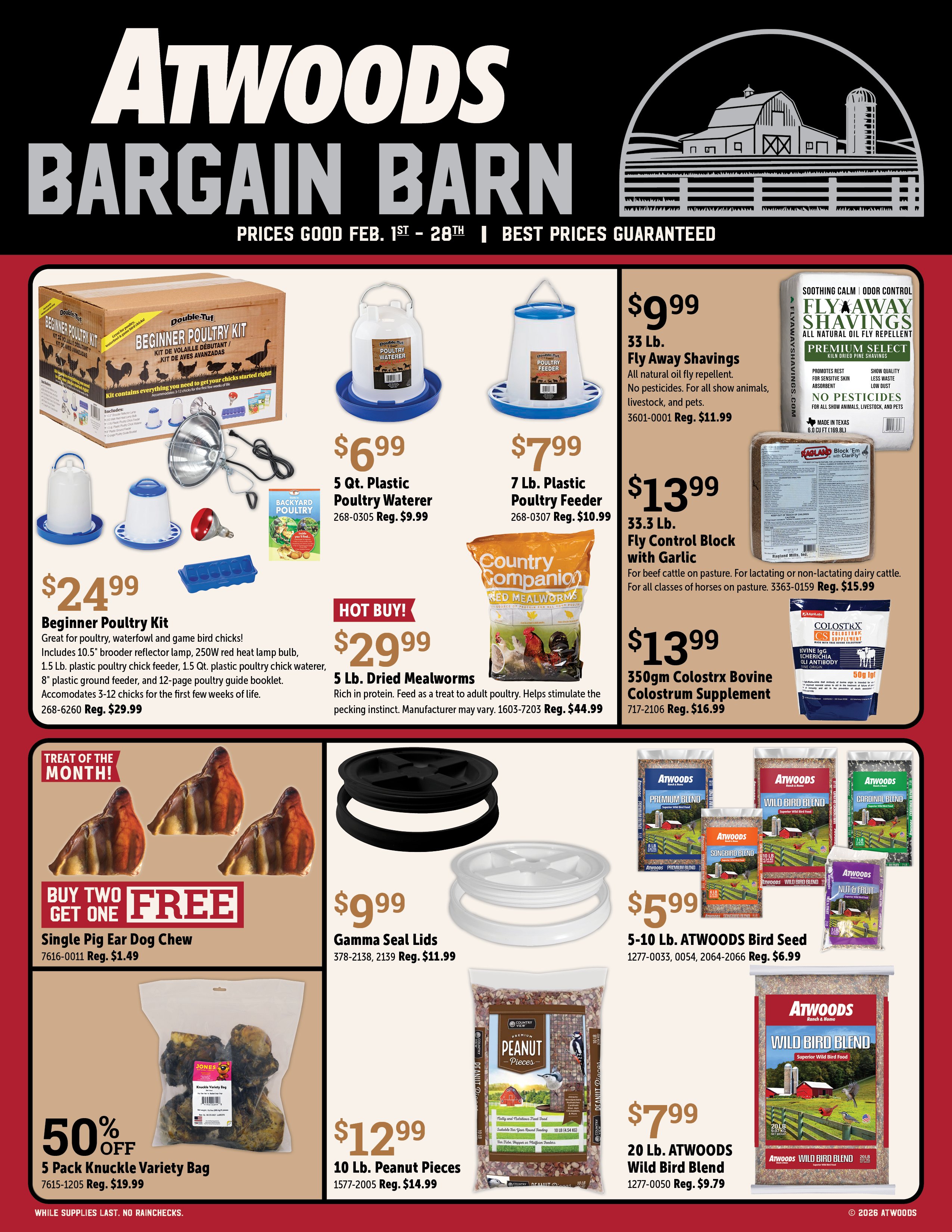 image of February 2026 Bargain Barn