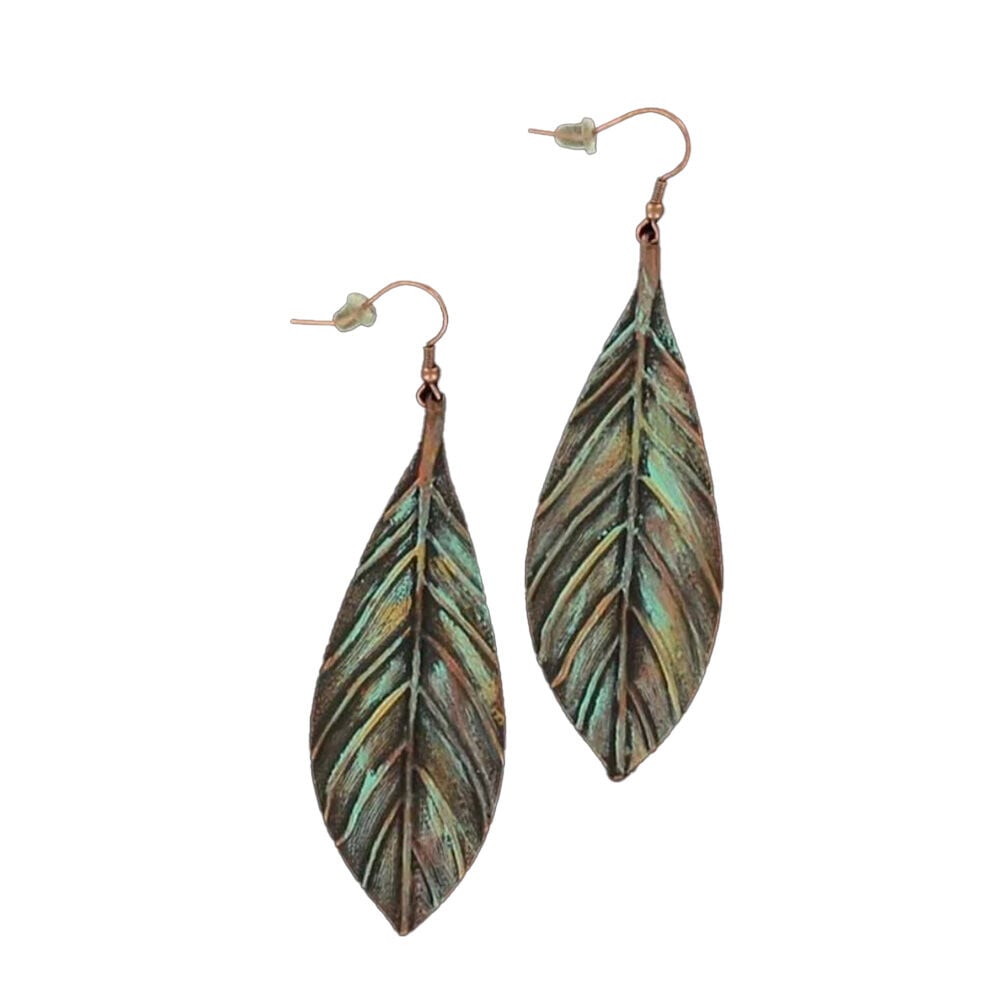 image of Patine Feather Earrings
